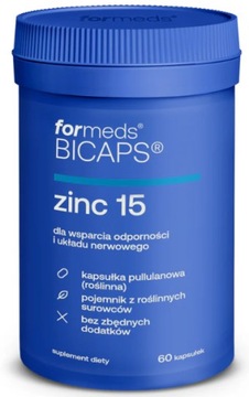 Bicaps Zinc CYNK FORMEDS 60 kapsułek