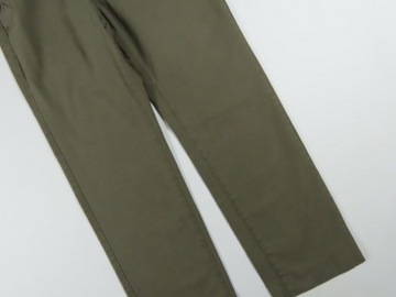 M&S__SPODNIE CHINOS KHAKI BAWEŁNA PAS 91__36/29