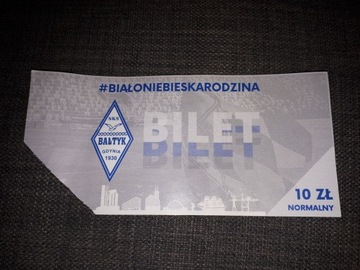Bilet Bałtyk Gdynia - Olimpia Grudziądz 11.03.2022