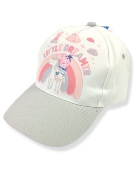 Dziecięca czapka z daszkiem Świnka Peppa 52cm