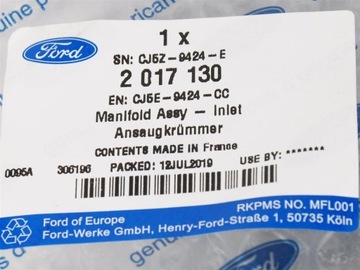 KOLEKTOR DOLOTOWY FORD FOCUS Mk3 KUGA Mk2 2.0 2.3