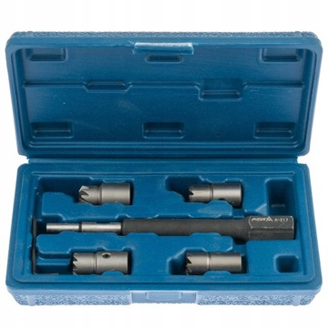 НАБОР ФРЕЗ ДЛЯ СЕДЛА ИНЖЕКТОРА 17 шт.