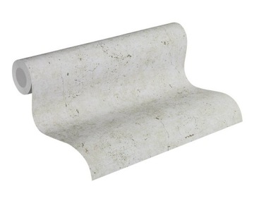 Tapeta Tynk Beton Loft Szara Winylowa Flizelinie