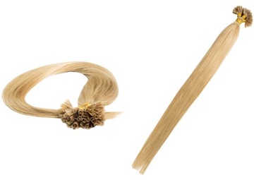 Włosy naturalne doczepiane na keratynę 60cm 0,8g 20 sztuk - kolor #16