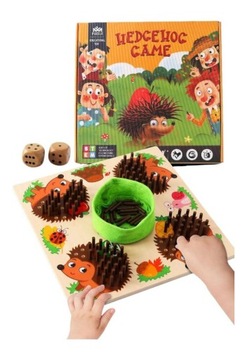 Игра «Ежик учится считать» для детей с доской «Ежик»
