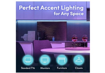 RGB USB СВЕТОДИОДНАЯ ЛЕНТА С ДИСТАНЦИОННОЙ РЕГУЛИРОВКОЙ ПОДСВЕТКИ ТЕЛЕВИЗОРА 3М, ЦВЕТА ЯРКОСТИ 3м