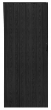 DRZWI HARMONIJKOWE PRZESUWNE PCV CZARNY DĄB 004 100 cm