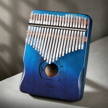 Kalimba 17/21 клавиша Профессиональное пианино с большим пальцем