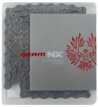 Велосипедная цепь SRAM NX EAGLE, 12 скоростей, 126 звеньев