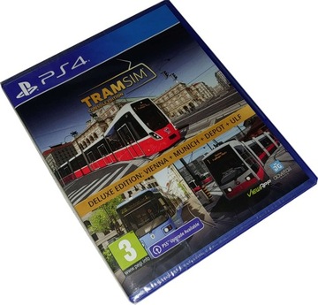 TRAM SIM CONSOLE EDITION - DELUXE / SYMULATOR TRAMWAJU / NOWA / PL / PS4