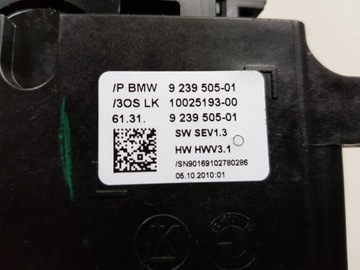 BMW 7 F01 F02 F03 F04 2011 ZVEDÁK I VOLIČE