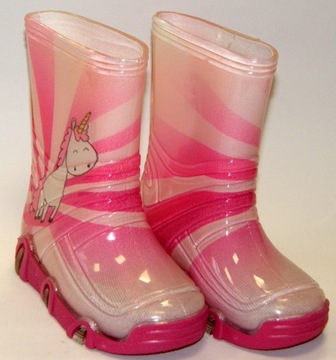 БОТИНКИ UNICORN РОЗОВЫЕ S 35/36 WKŁ 22,50 СМ