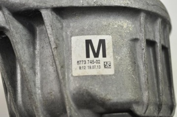 BMW 3 325I E90 2010 RHD LEVÝ STRANA DRŽÁK DRŽÁKY MOTORU 6773745
