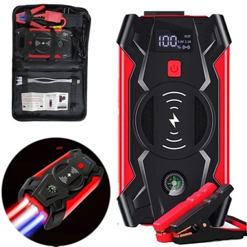 SAMOCHODOWY POWERBANK 20000MAH DO SAMOCHÓD Z SILNIKIEM DIESLA +SOS LED