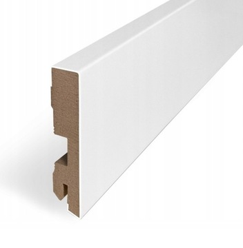 ПЛАНКА МДФ SLIM STYLE 12х60мм, длина 100см, белая