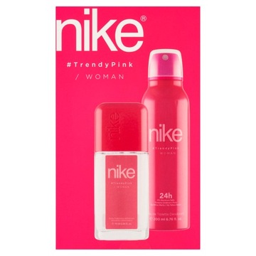 ZESTAW NIKE TRENDY PINK DAMSKI DNS 75ML + DEO 200ML