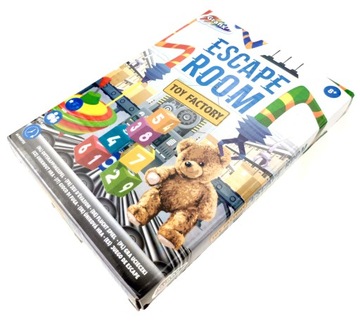 Настольная игра для 2-4 игроков, Квест Фабрика игрушек 8+ Пазлы Grafix