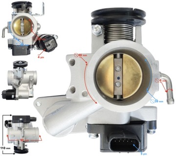 Дроссельная заслонка VOGE 300 ралли