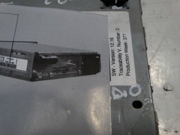 РАДИО BLAUPUNKT FIAT 500 7354524860 КОД РАДИО : 2466