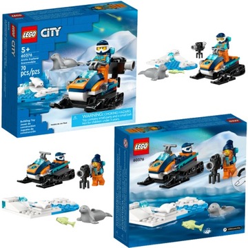 KLOCKI LEGO CITY ARKTYCZNY SKUTER ŚNIEŻNY PREZENT DLA 5,6,7 LATKA
