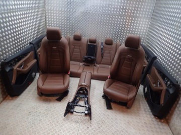 MERCEDES BENZ W213 E 63 AMG FOTELE TAPICERKA SKÓRA T