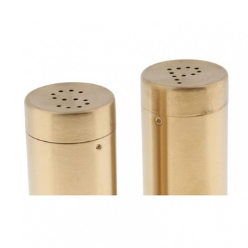 2 кусочка перцовой солонки - золото