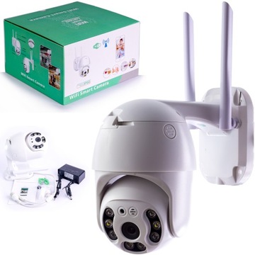 ВРАЩАЮЩАЯСЯ НАРУЖНАЯ IP-КАМЕРА WIFI ZOOM 4X FULL HD