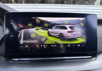 Skoda Octavia IV RS Kombi 2.0 TDI SCR 200KM 2022 Skoda Octavia RS 2.0TDI 200KM DSG HAK SkoraMasaz NAVI DCC Kamera LED Matri, zdjęcie 25