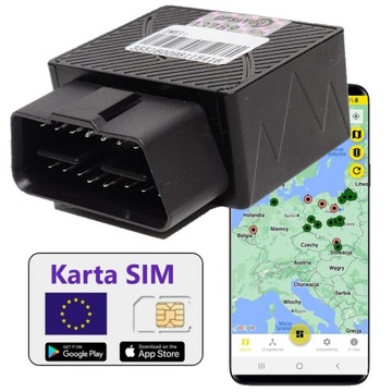 GPS-локатор GPS4YOU OBD для сервера SIM-карты автомобиля PL без подписки