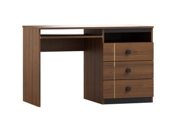 Biurko 3S 120cm Orzech Ecco WORK - 20 kolorów