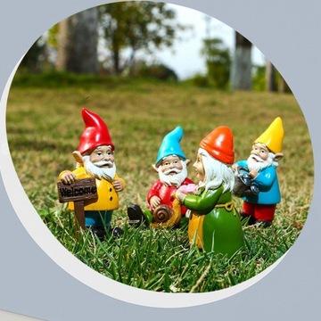 Мини-гномы сказочный садовый набор гномов