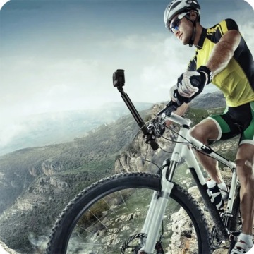 Крепление на руль мотоцикла для GoPro Hero 12 11 10 9 8 7 DJI