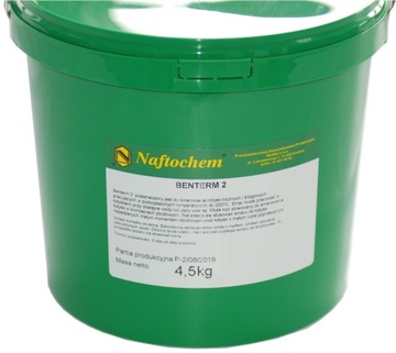 Smary wysokotemperaturowy do łożysk żółty 4,5 kg Benterm 2 Naftochem