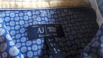 AJ ARMANI JEANS świetna KOSZULA męska L 41 42