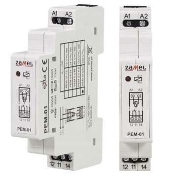 PRZEKAŹNIK ELEKTROMAGNETYCZNY 230V/16A PEM-01/230
