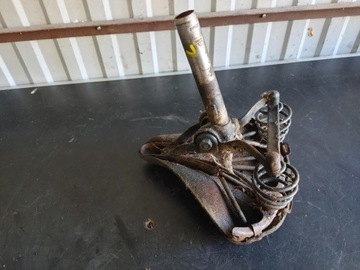 STARY ZABYTKOWY POLSKI ROWER PRL SIEDZENIE LOGO