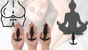 3 АНАЛЬНЫЕ ПРОБКИ СЕКСУАЛЬНЫЕ ПРОБКИ НАБОР ДЛЯ АНАЛЬНЫХ ИГРОВ ПРИЯТНЫЙ НА прикосновение РАЗМЕР. С,М,Л