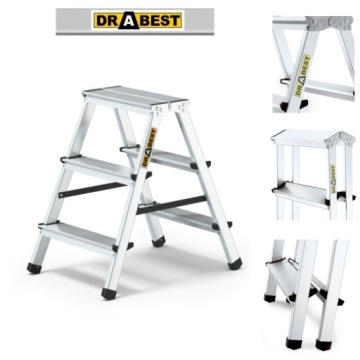 DRABINKA DRABINA PODEST TABORET 3 STOPNIE