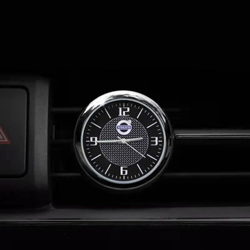 Кварцевые часы со светящимся логотипом автомобиля для Volvo
