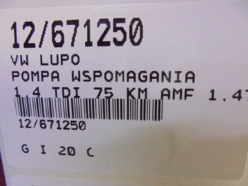 LUPO ČERPADLO SERVA 1,4TDI
