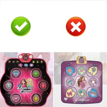 ТАНЦЕВАЛЬНЫЙ КОВРИК ДЛЯ ДЕТЕЙ, НЕСКОЛЬЗЯЩИЙ, 5 РЕЖИМОВ, BLUETOOTH ТАНЦЕВАЛЬНЫЙ КОВРИК