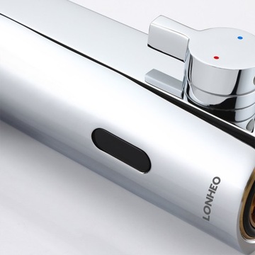 BATERIA UMYWALKOWA BEZDOTYKOWA STOJĄCA ELEKTRONICZNY CZUJNIK IR FOTOKOMÓRKA