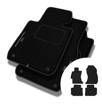 Velurové koberce Performance pro Subaru Impreza IV XV 2011-2016