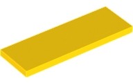 LEGO Yellow Tile 2 x 6 69729 1szt
