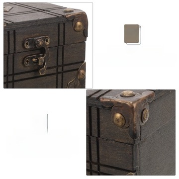 SKRZYNIA SKARBÓW SZKATUŁKA NA BIŻUTERIĘ PUDEŁKA NA BIŻUTERIĘ ZABYTKOWE PUDEŁKO DO PRZECHOWYWANIA