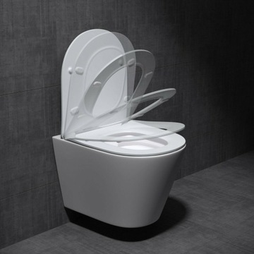 Унитаз скрытого монтажа SLIM SET FRAME Унитаз Rimelss