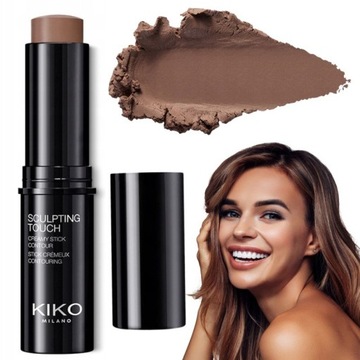 KIKO Milano Sculpting Touch sztyft do konturowania twarzy 201 Chocolate 10g