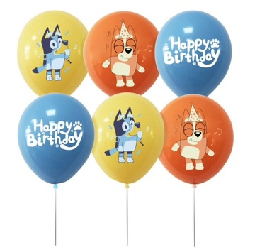 TOPPER na tort urodzinowy BLUEY i BINGO urodziny