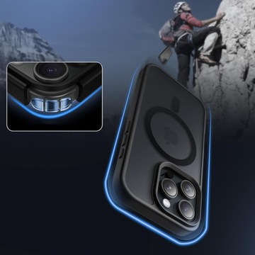 МАТОВЫЙ ЗАДНЯЯ КРЫШКА ДЛЯ MAGSAFE ДЛЯ IPHONE 16 PRO МАТОВЫЙ