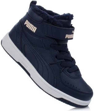 PUMA REBOUND BUTY DZIECIĘCE ZIMOWE OCIEPLANE r. 30